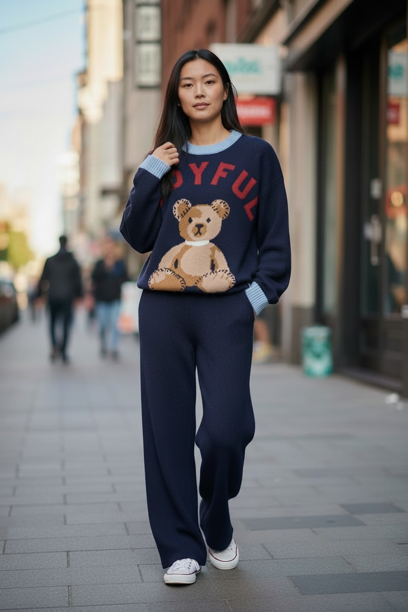 Teddy Knit Set
