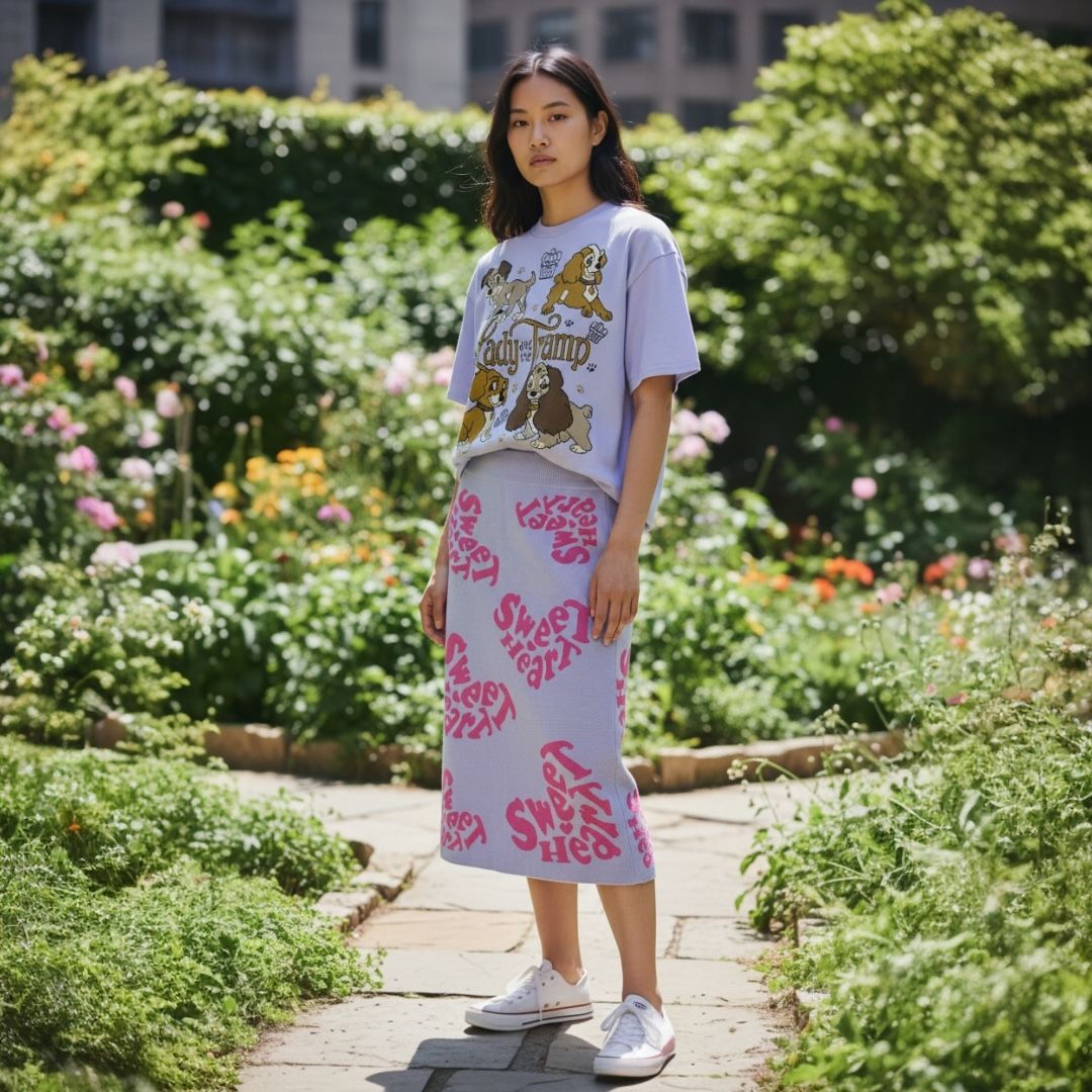 Knitted Fabric Coord Set – Stylish Comfort Meets Playful Design