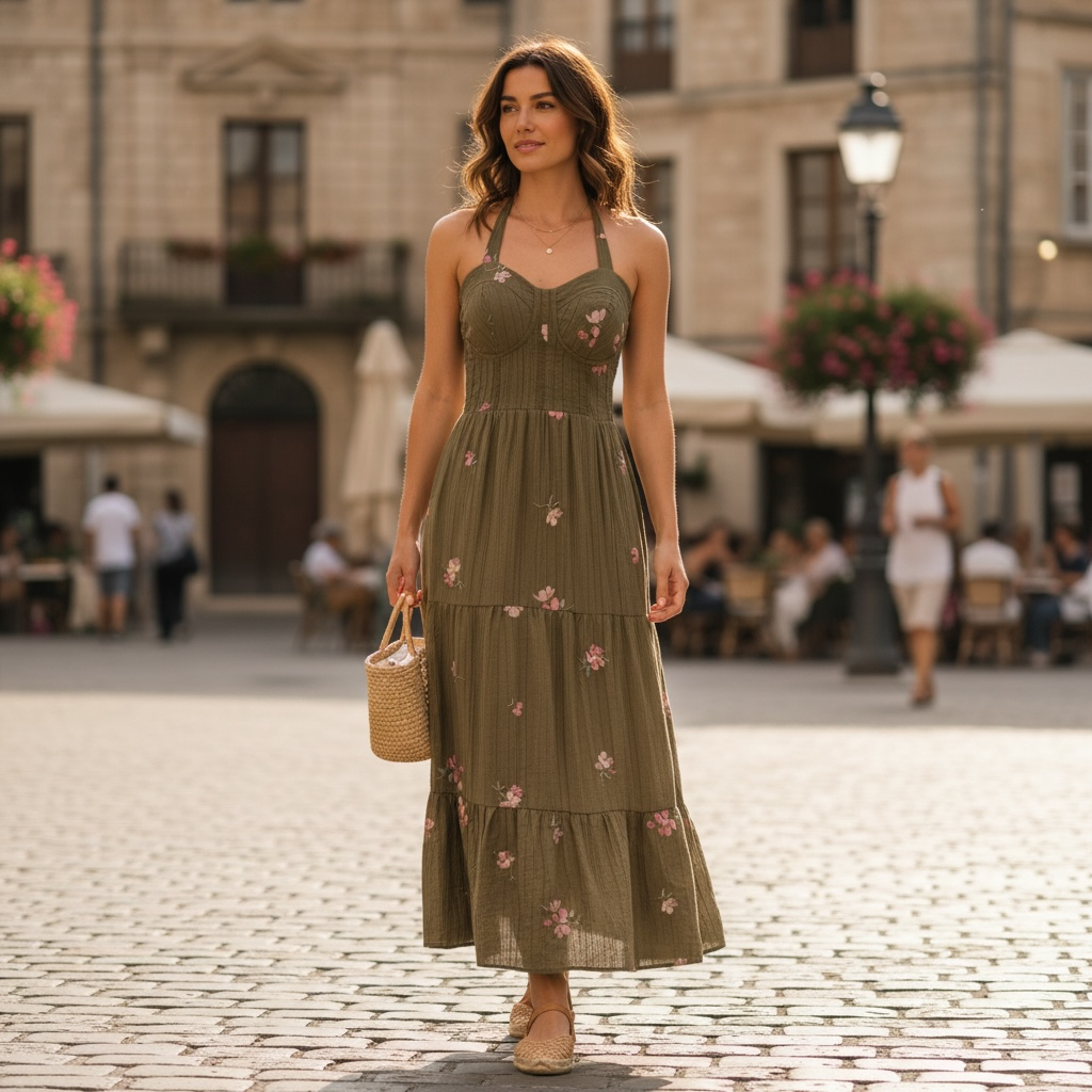 Floral Maxi Dress – Perfect Brunch & Holiday Outfit Dress
