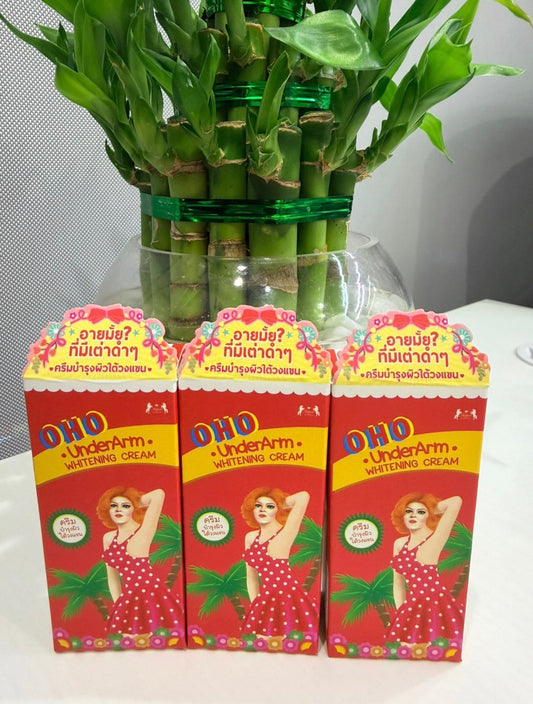 OHO Underarm Whitening Cream – Armpit Brightening Cream | Dark Underarm Lightening | Smooth & Moisturizing Deodorant Cream