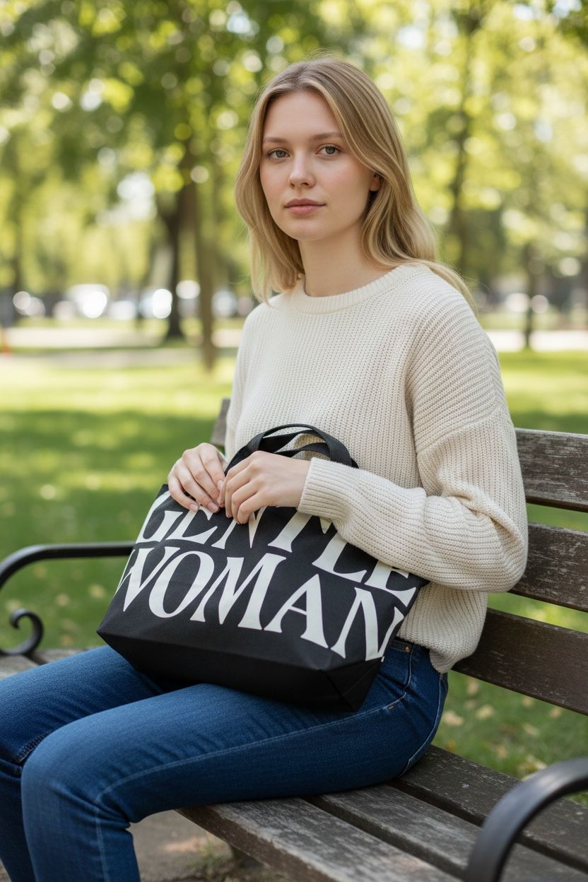 Gentlewoman Canvas Tote Bag