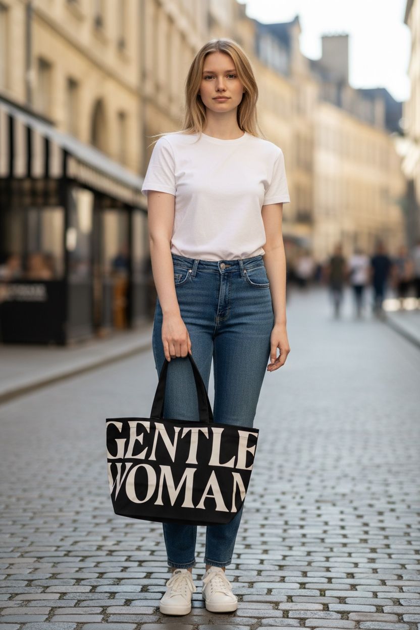 Gentlewoman Canvas Tote Bag