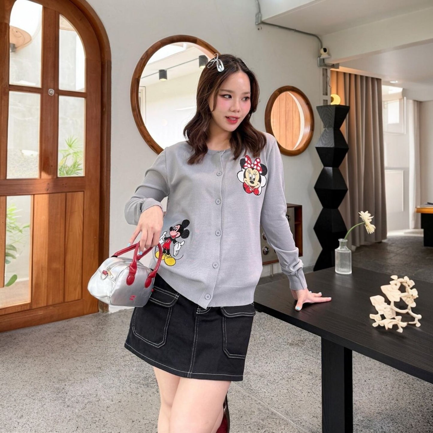 Mickey Mouse Cardigan – Cozy Disney Style